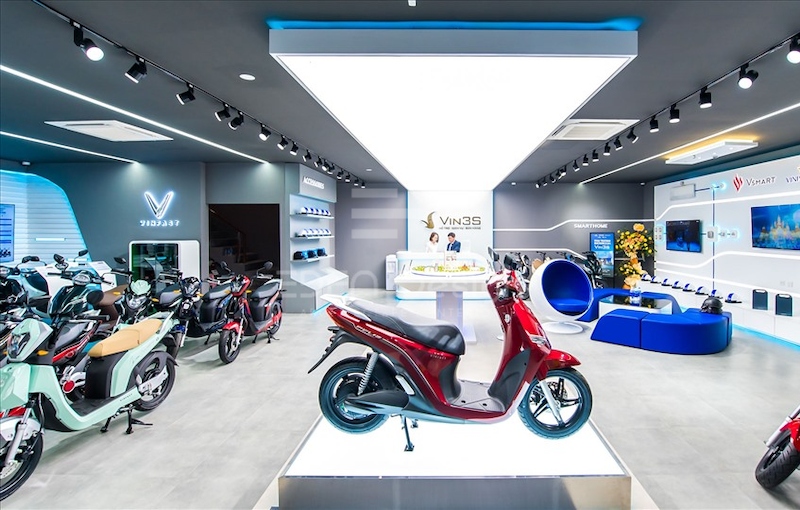 Lựa chọn gam màu chủ đạo tinh tế là nền tảng của một showroom thành công