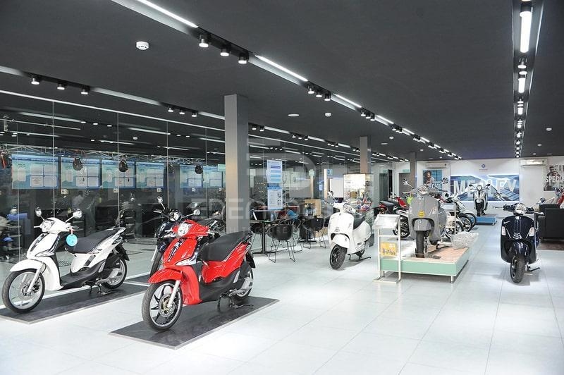 Thiết kế showroom xe máy chuyên nghiệp nâng cao doanh thu và định hình thương hiệu