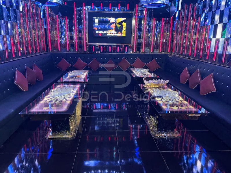 Thiết kế phòng karaoke bình dân chọn concept đơn giản, tập trung vào tính tiện dụng