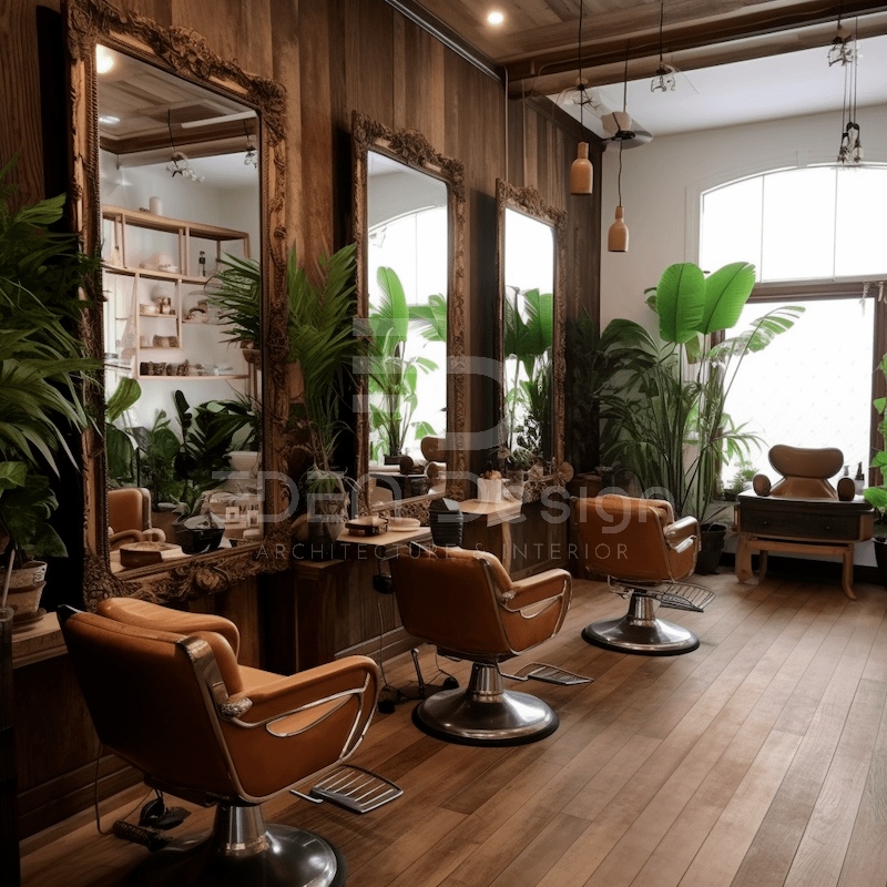 Gợi ý mẫu thiết kế salon theo phong cách Bắc Âu.