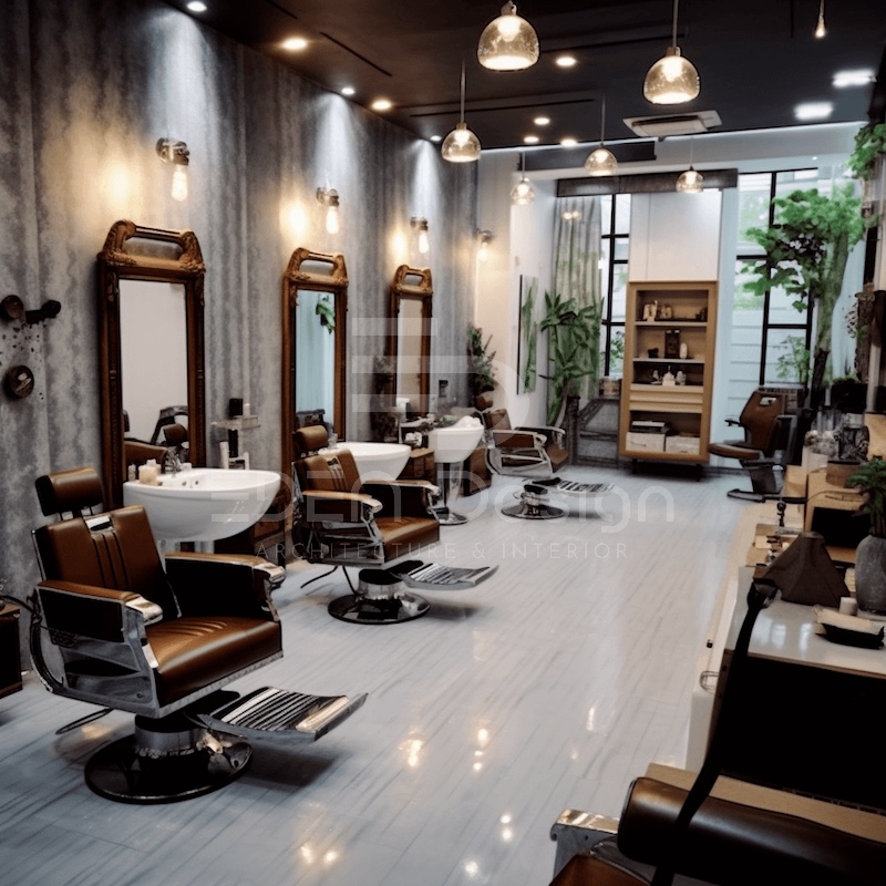Các nội thất được thiết kế cùng tone màu tạo nên sự hài hoà cho tổng thể.