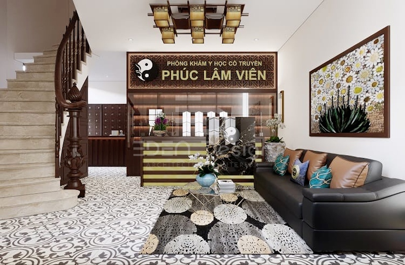 Thiết kế phòng khám đông y đẹp mang đến nhiều cơ hội kinh doanh hấp dẫn.