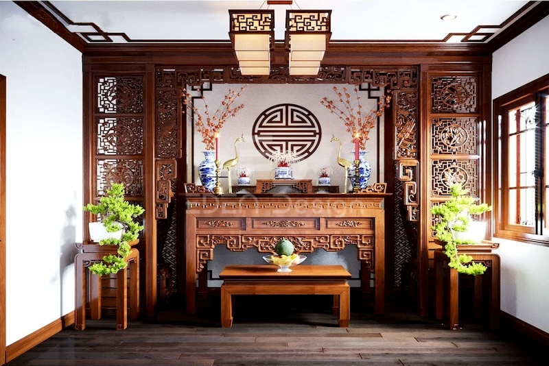 Tầm quan trọng của phòng thờ cúng theo phong thuỷ.