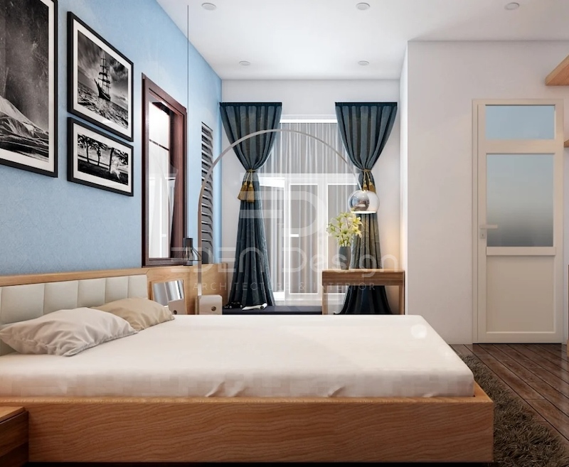Rèm cửa không chỉ để trang trí mà còn giúp hóa giải phong thủy giữa bếp và phòng ngủ