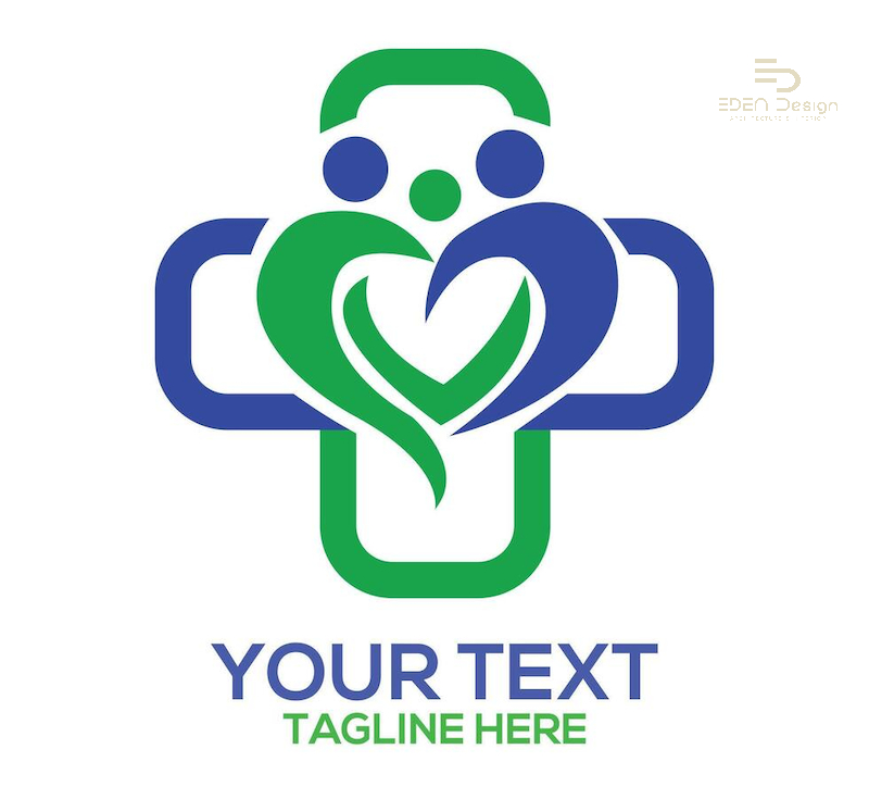 Logo được thiết kế lấy chủ đạo là màu xanh dương và xanh lá cây tạo sự gần gũi