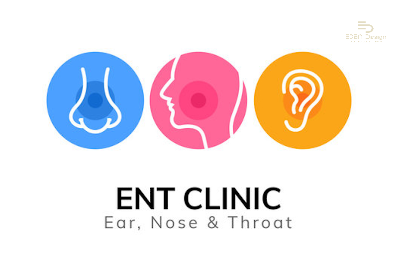 Hình ảnh logo mô tả cụ thể vấn đề tai mũi họng