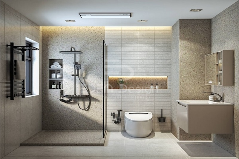 Lắp đặt thêm nhiều dụng cụ để đảm bảo nhu cầu sử dụng của chủ nhà