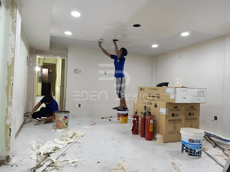 Dịch vụ sửa nhà EDEN luôn tâm huyết với từng công trình mà họ đảm nhận