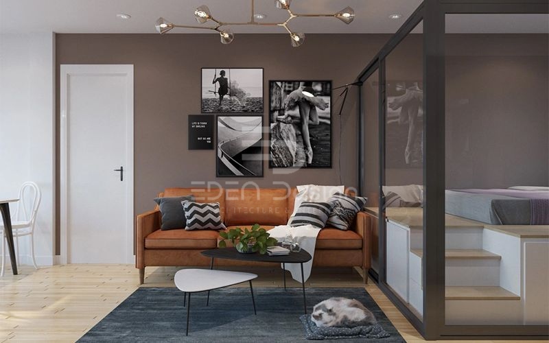 Sử dụng ghế sofa làm cho căn phòng trở nên có điểm nhấn và đẹp mắt