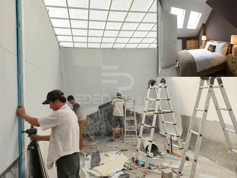 EDEN sở hữu đội ngũ thi công có nhiều kiến thức và kinh nghiệm trong lĩnh vực