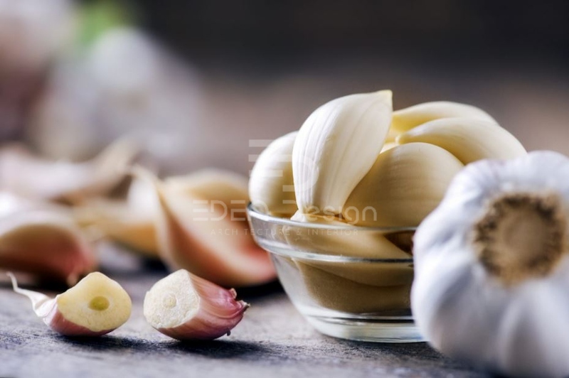 Số lượng tỏi đặt trong phòng cũng tùy thuộc vào khả năng thích ứng mùi tỏi của bạn