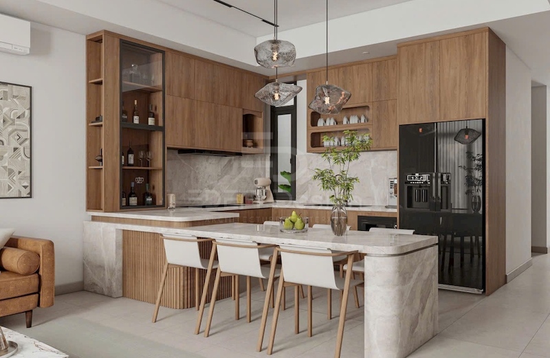 Đảm bảo được sự tiện nghi, đơn giản nhưng đầy đủ các công năng