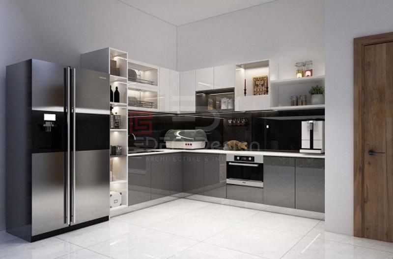Nhà bếp hiện đại đảm bảo được đầy đủ công năng và giúp căn phòng trở nên đẹp hơn