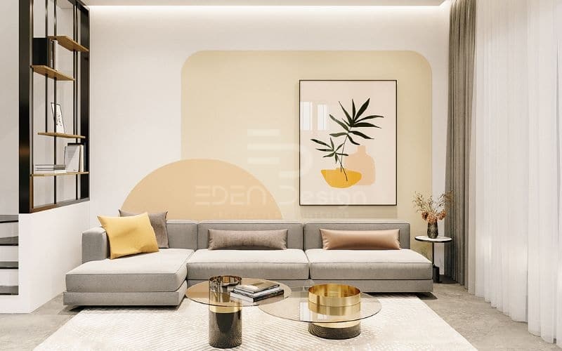 Lựa chọn kích thước nội thất và vật dụng phù hợp với tỉ lệ phòng khách nhà bạn