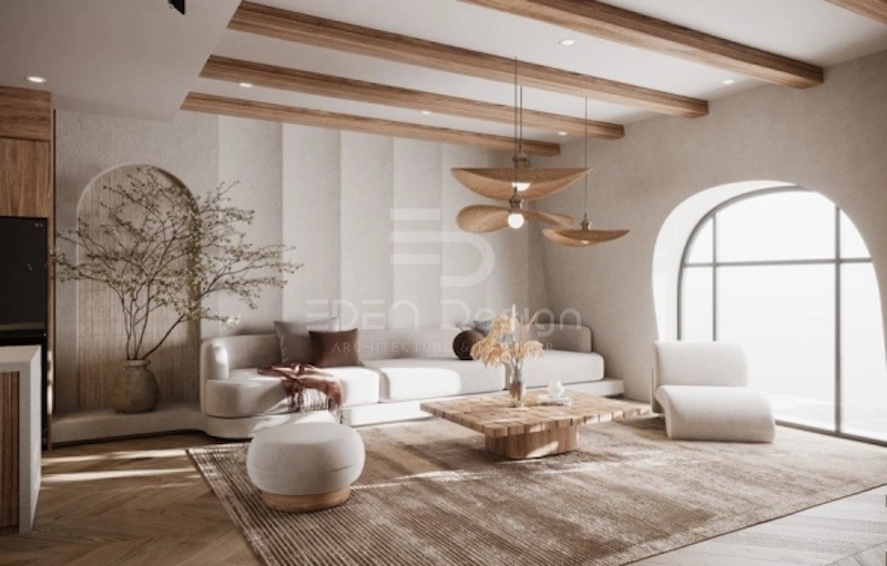 Phong cách Wabi Sabi tạo không gian yên ắng và nhẹ nhàng cho ngôi nhà