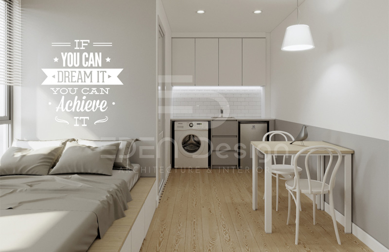 Top các mẫu thiết kế phòng trọ 10m2 hiện đại và đầy đủ tiện nghi