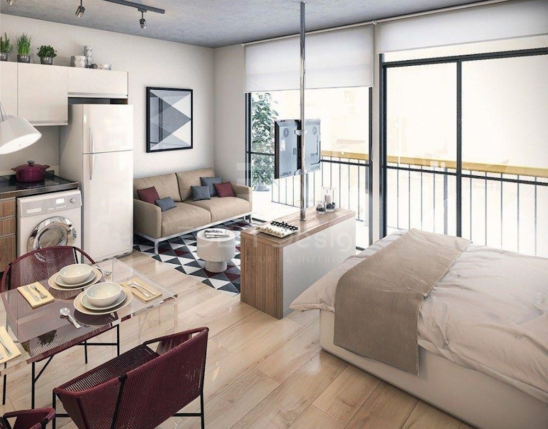 Biết cách tận dụng chiều cao căn phòng và khu vực đặt các nội thất