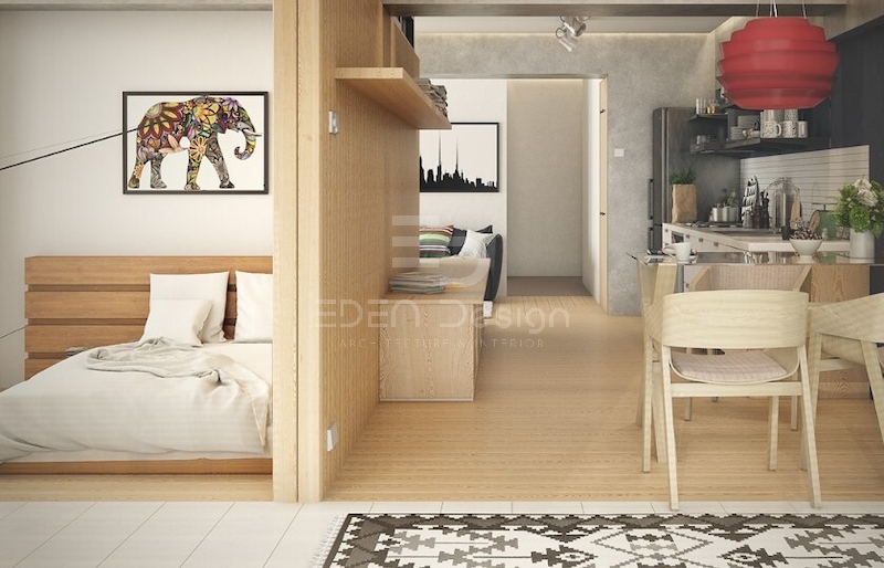 Biết cách sắp xếp đồ nội thất sẽ giúp phòng trọ có thêm nhiều tiện nghi và hiện đại