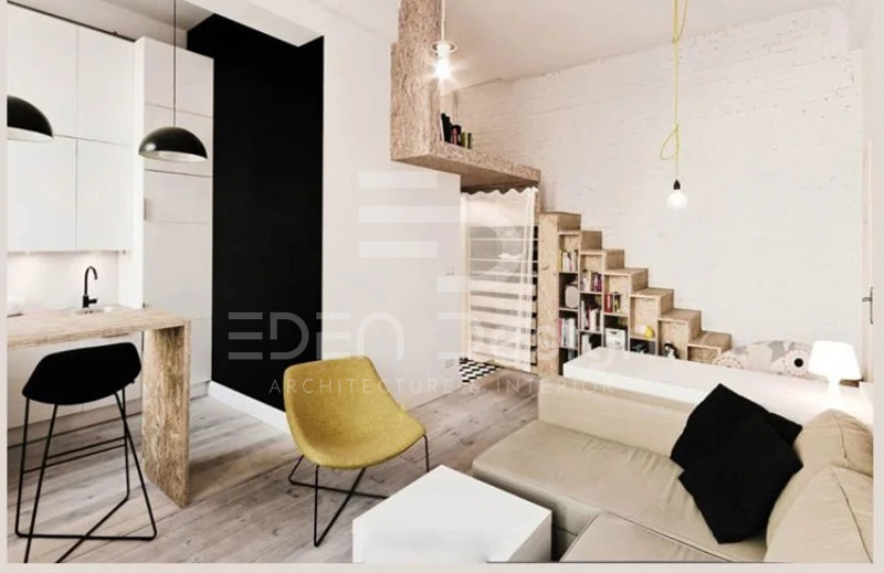 Các mẫu thiết kế phòng trọ 12m2 đẹp mắt và đầy đủ tiện nghi