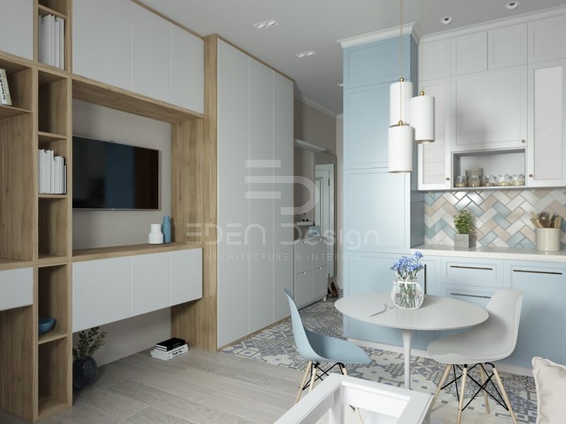 Nên lựa chọn những đồ nội thất có diện tích phù hợp với phòng trọ 16m2