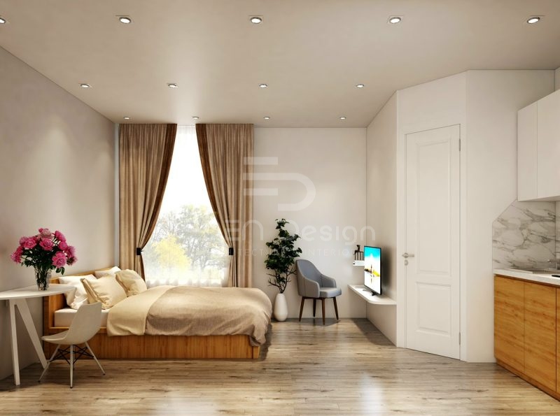 Kết hợp đồ nội thất thông minh để đảm bảo được đầy đủ các công năng