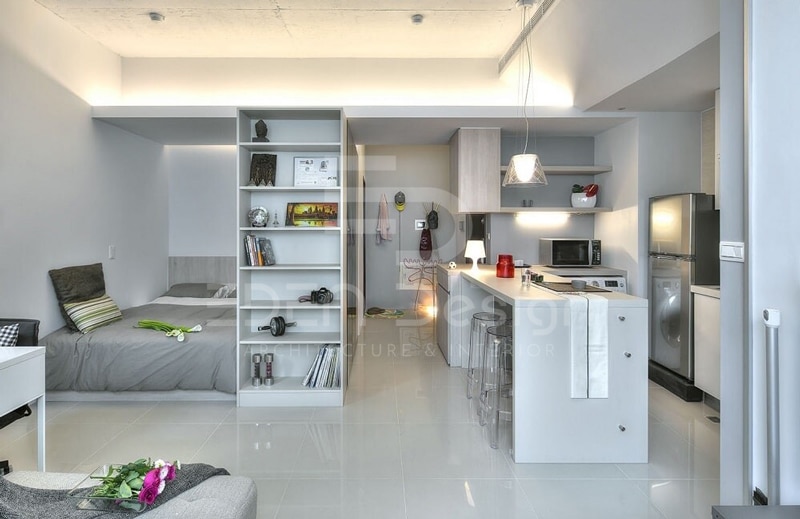 Top những mẫu thiết kế phòng trọ 25m2 hiện đại và tiện nghi