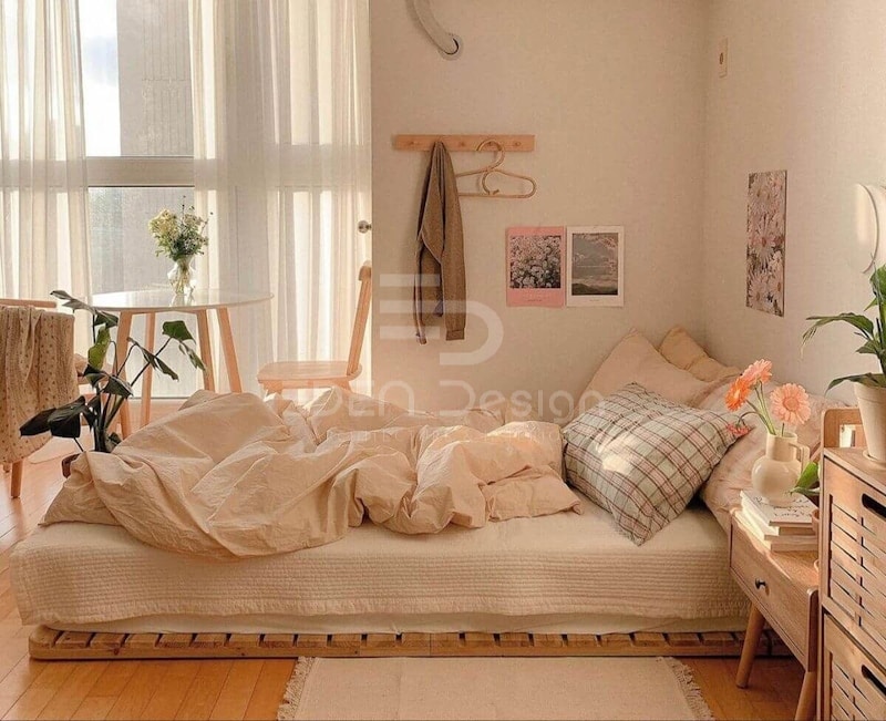 Phong cách Vintage tạo nên một không gian hoài cổ và có cảm giác dễ chịu