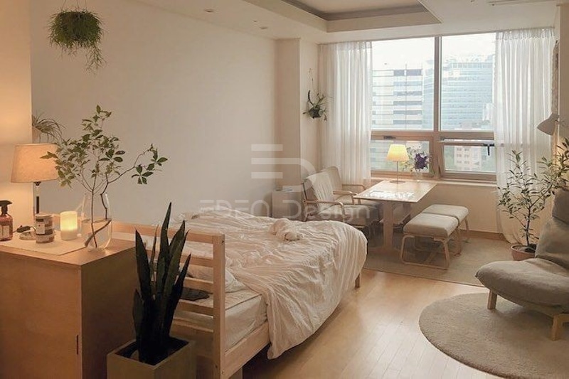 Thiết kế phòng trọ cho người độc thân sẽ ưu tiên phong cách trẻ trung, năng động